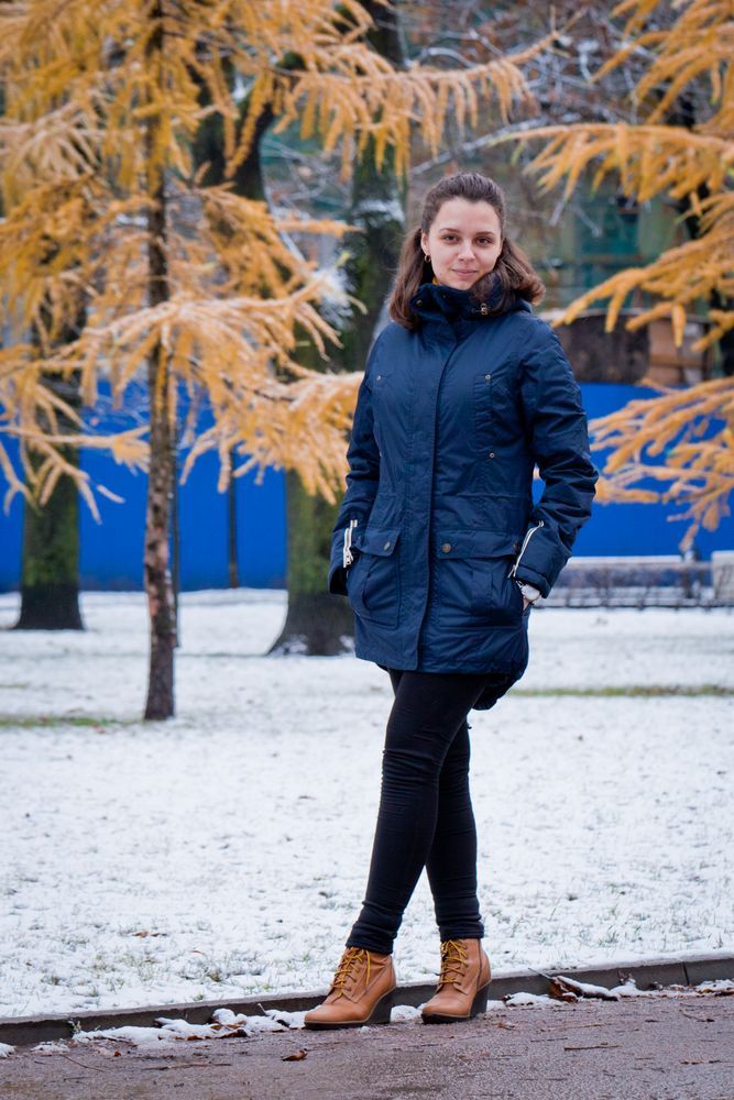 Куртка женская Westlake Lady темно-синяя, размер L