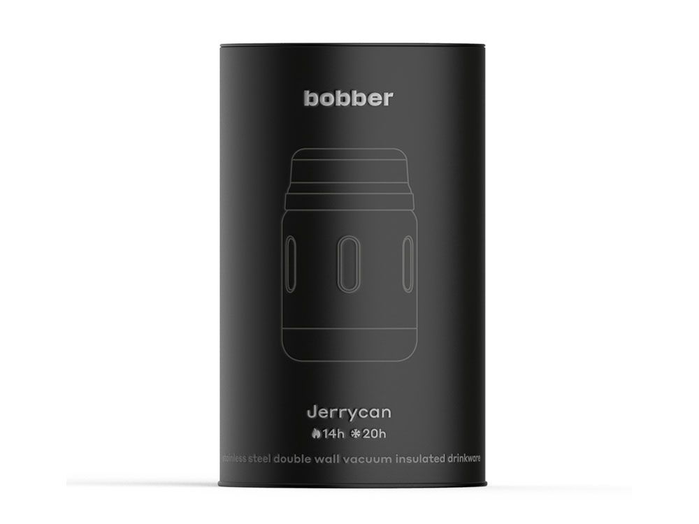 Термос для еды, вакуумный, бытовой, тм "bobber". Объем 0.7 литра. Артикул Jerrycan-700 Glossy