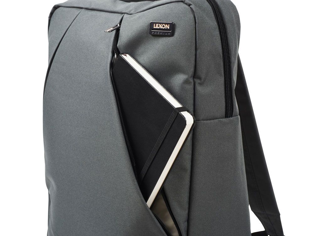 Рюкзак Premium+ Slim, серый