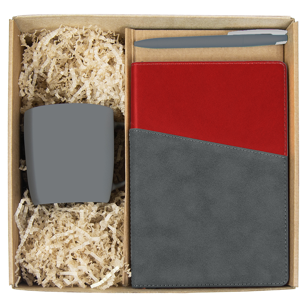 Набор подарочный Solution Prestige Trio ( ежедневник Flexy Smart Porta Nuba Latte, кружка Casa Grande Lupin Soft, ручка Zorro)