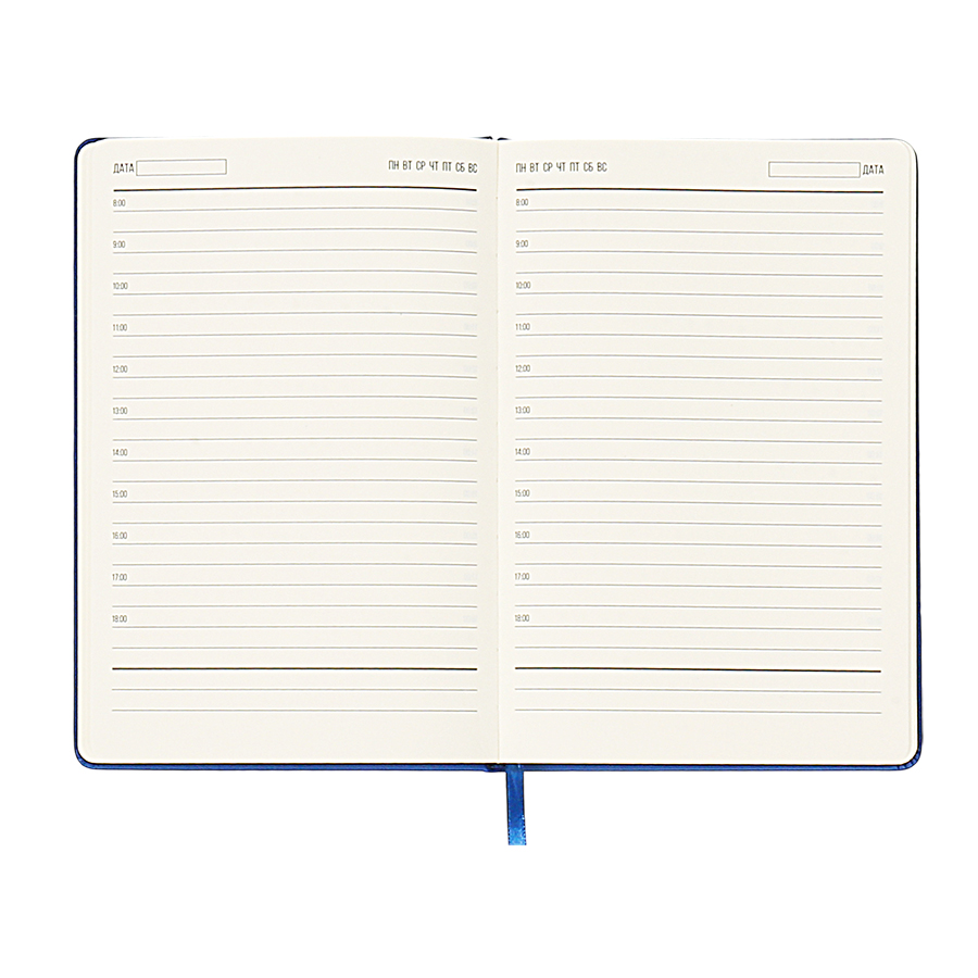 Ежедневник A5 недатированный Dear, тёмно-синий