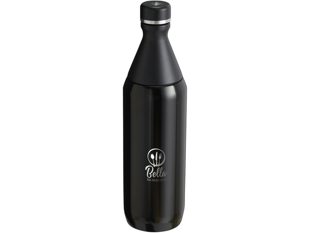 Бутылка для воды Stanley All Day Slim объемом 600 мл - черный глянцевый