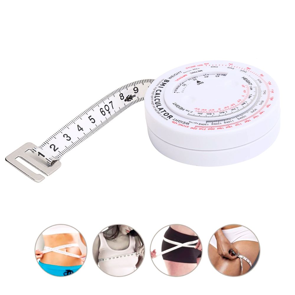 Рулетка Биометрическая BMi-53 150см, белая