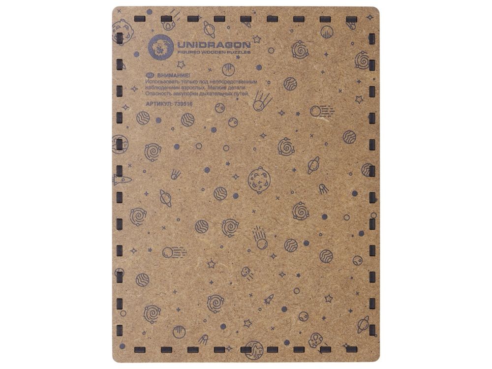 Деревянный пазл "Earth"