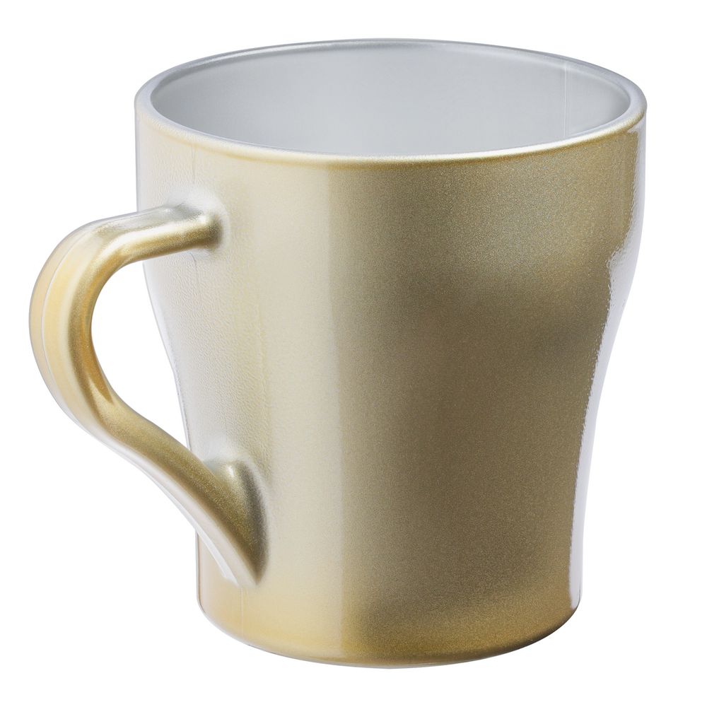 Кружка Metallic, золотистая Кружка Metallic, золотистая