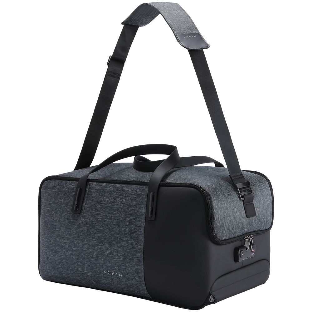 Дорожная сумка FlexPack Go, темно-серая Дорожная сумка FlexPack Go, темно-серая