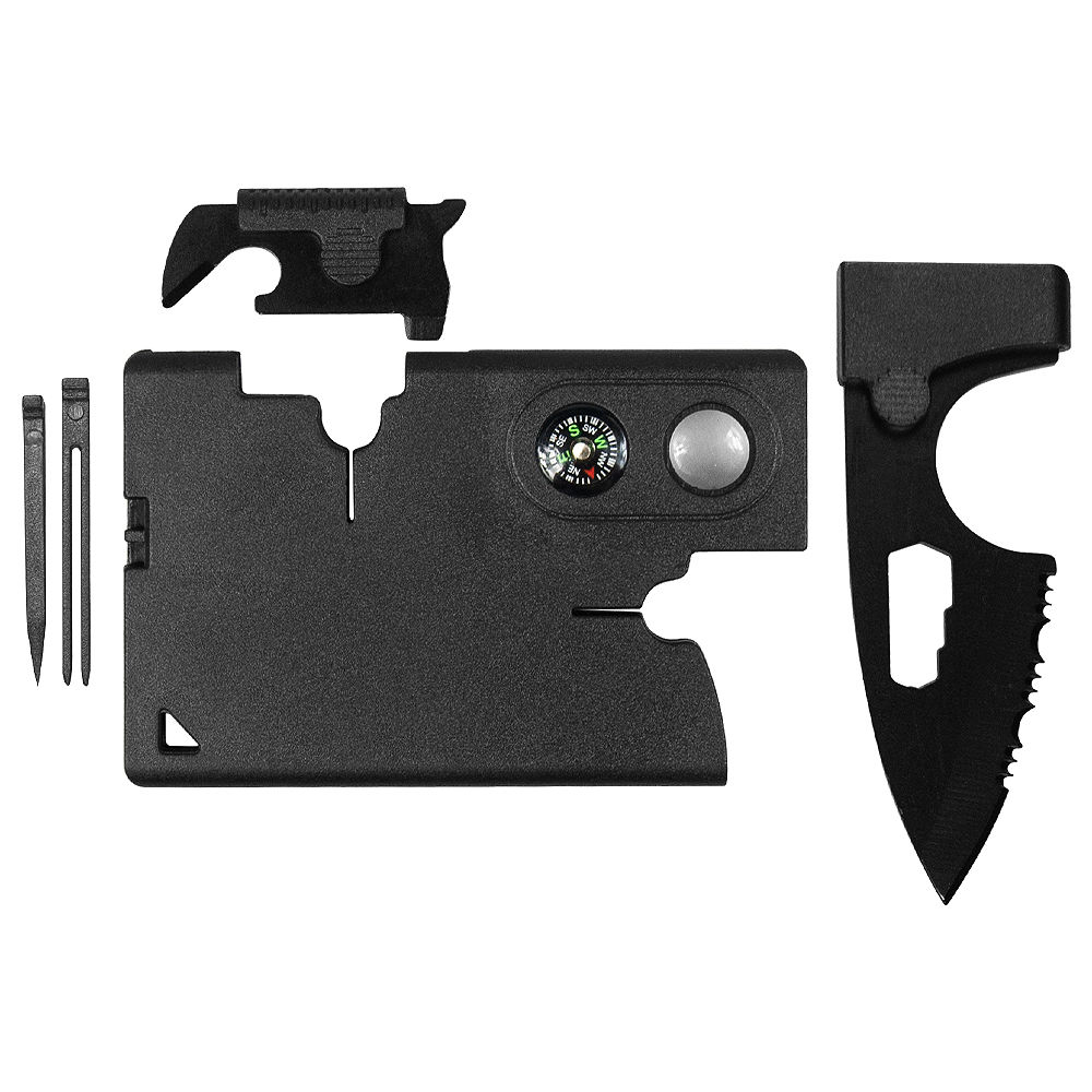 Карточка Tools leeds, 9 функций, инструменты из нержавеющей стали