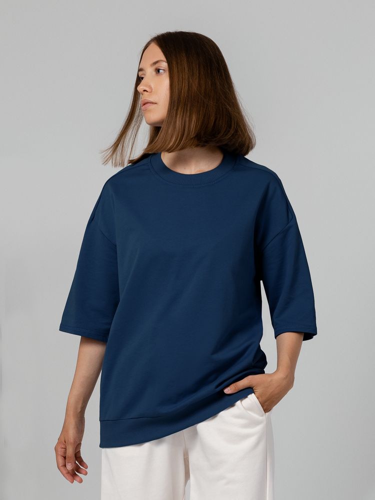 Футболка унисекс Neofit, темно-синяя, размер XL/ XXL