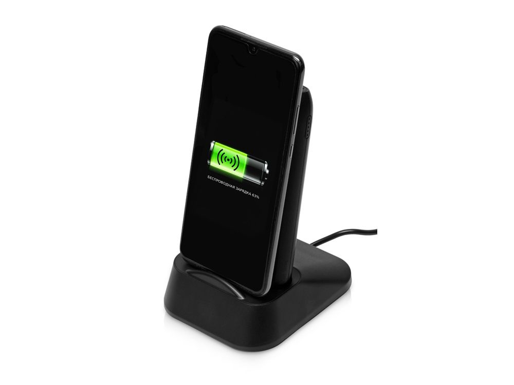 Беспроводное портативное зарядное устройство с зарядной станцией «UnIQ», 10000 mAh