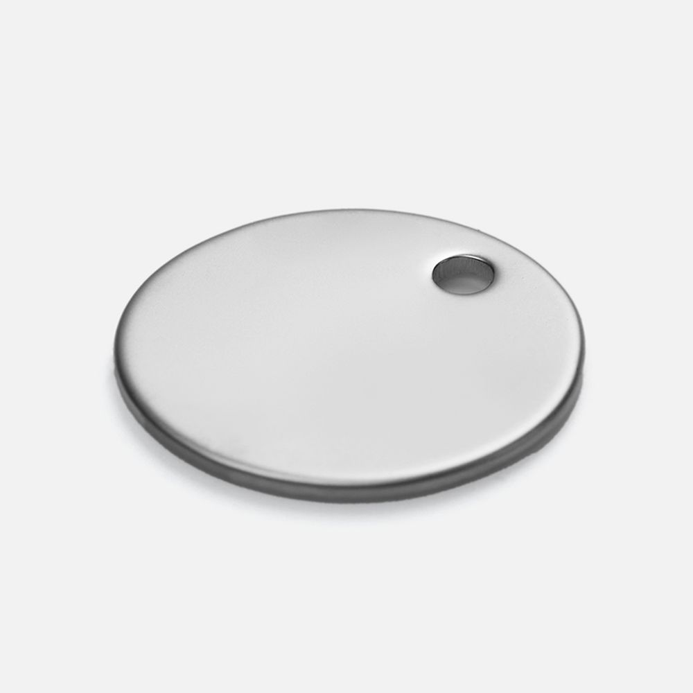 Шильдик металлический Alfa Sirkel, серебристый