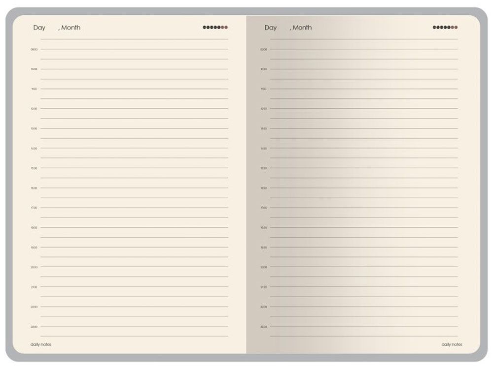 Ежедневник недатированный А5 "Palermo", коричневый