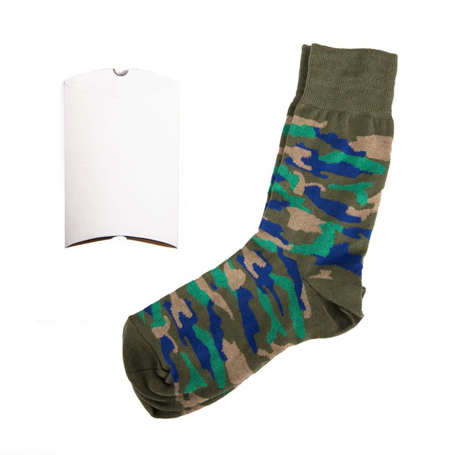Носки подарочные  "Камуфляж" в упаковке