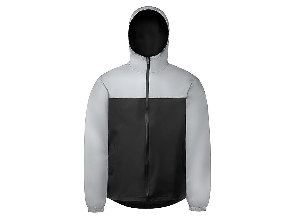 Ветровка светоотражающая «Рефлектор гибрид», светоотражающий/черный