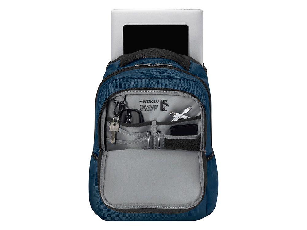 Рюкзак WENGER XE Resist 16", синий, переработанный ПЭТ/Полиэстер, 30х20х44 см, 23 л.
