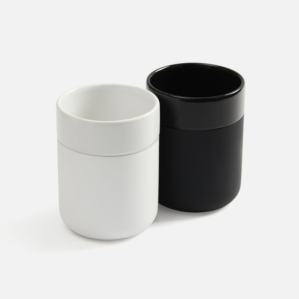 Кружка Nabo с силиконовым держателем, черная Кружка Nabo с силиконовым держателем, черная