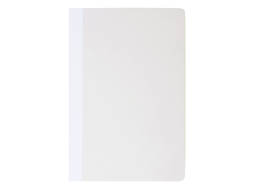 Блокнот А5 в бумажной обложке, белый