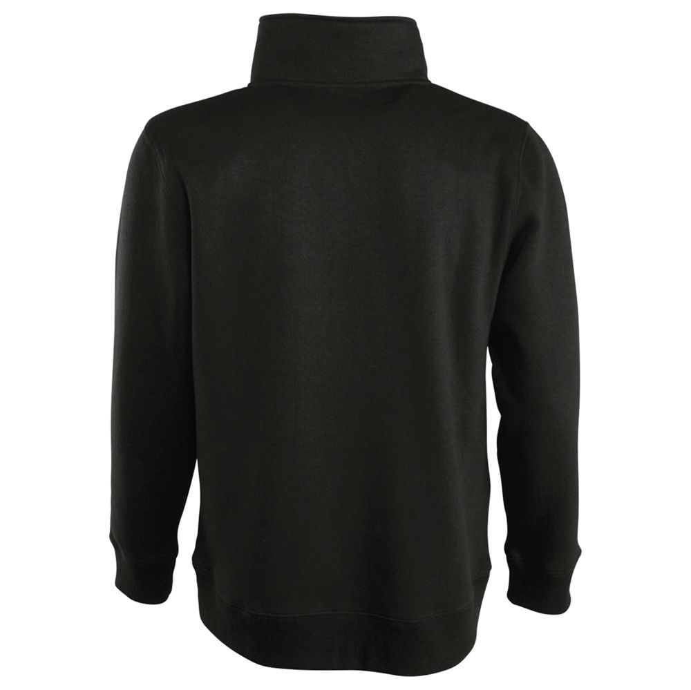 Толстовка Scott 290 с контрастным воротником на молнии, черный, размер S