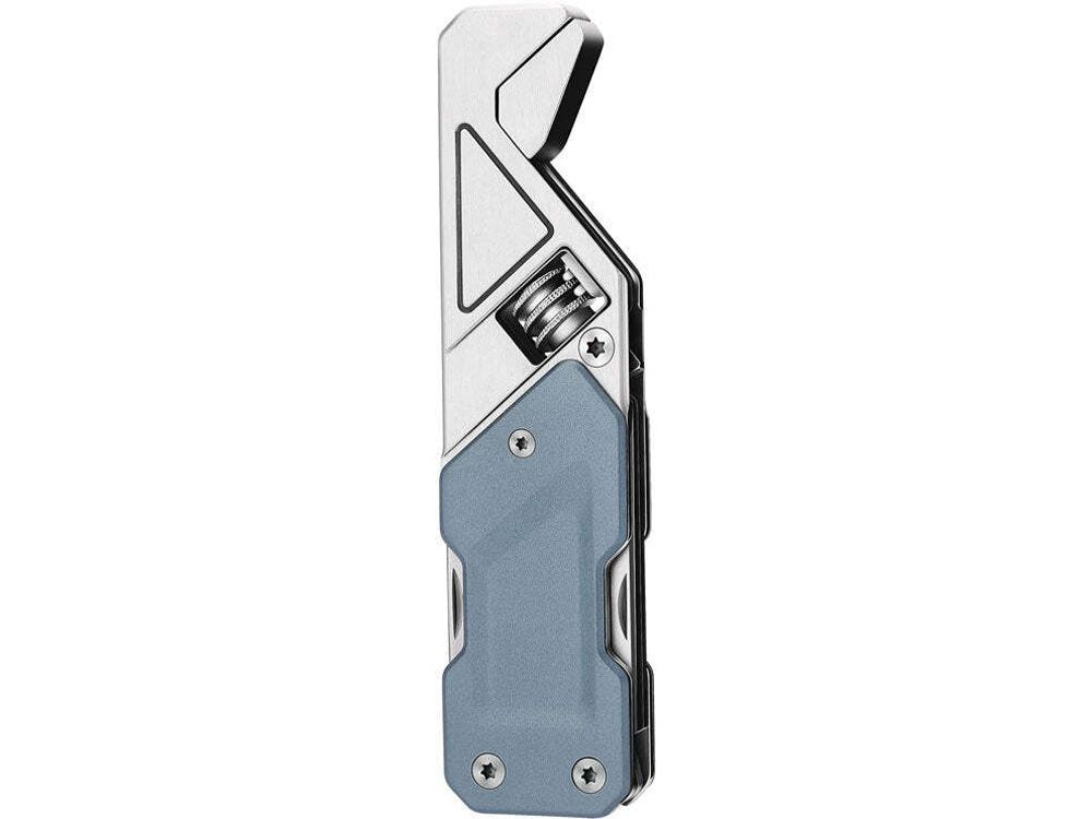 Мультитул-ключ Nextool Light Wrench W1 с набором бит, 6 функций, голубо-серый (NE20270)