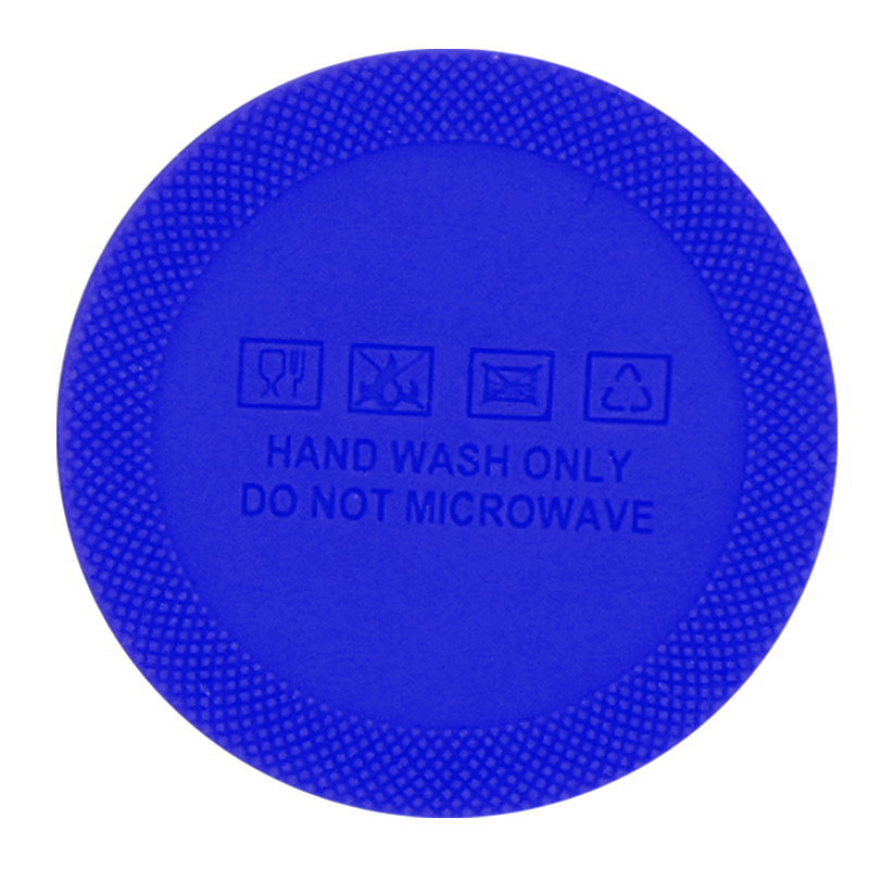 Накладка силиконовая для термокружки Surprise, синий