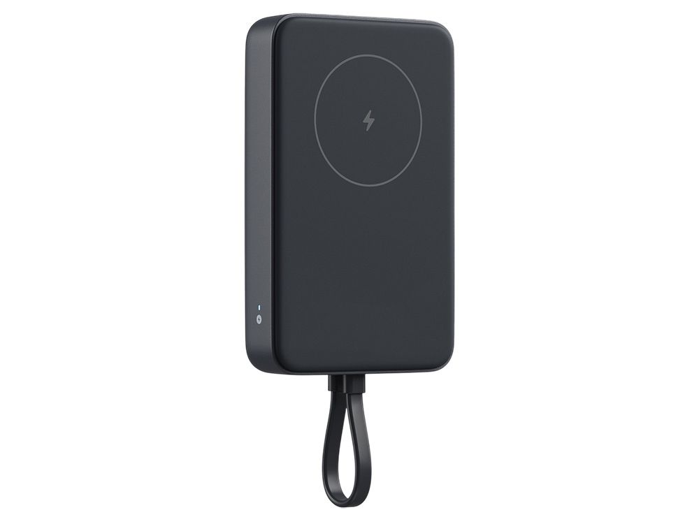 Внешний аккумулятор с кабелем Xiaomi 33W Magnetic Power Bank 10000mAh (Integrated Cable) Gray