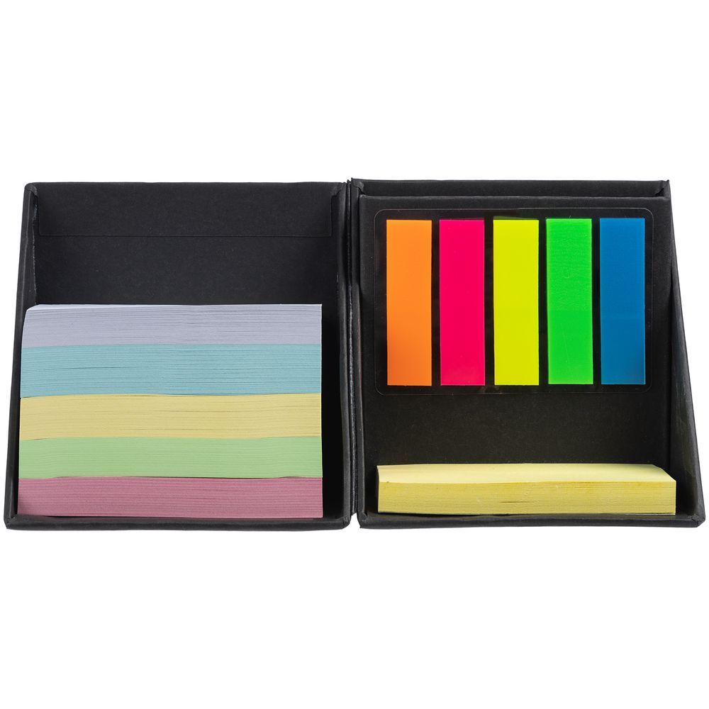 Настольный набор со стикерами Mnemonic ver.2, черный