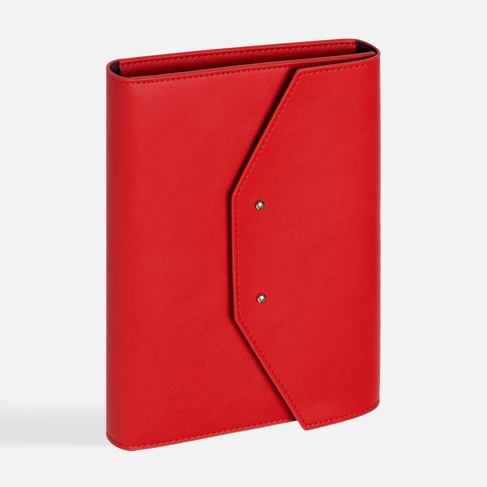 Ежедневник-органайзер Clean Slate, недатированный, красный