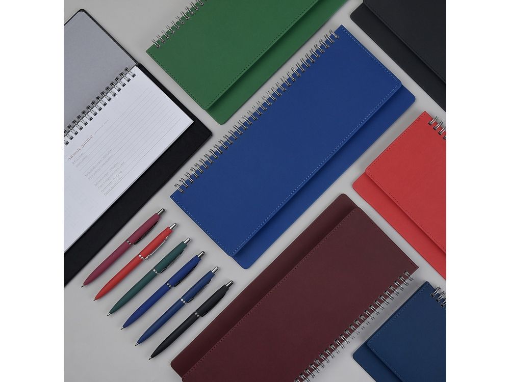 Планинг датированный «Velvet» 2026, бордовый