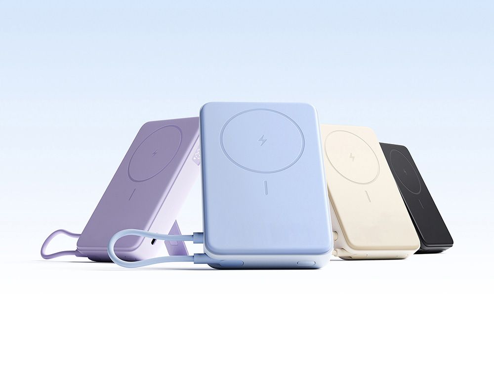 Внешний аккумулятор Xiaomi Magnetic Power Bank 10000 with Built-in Stand Black