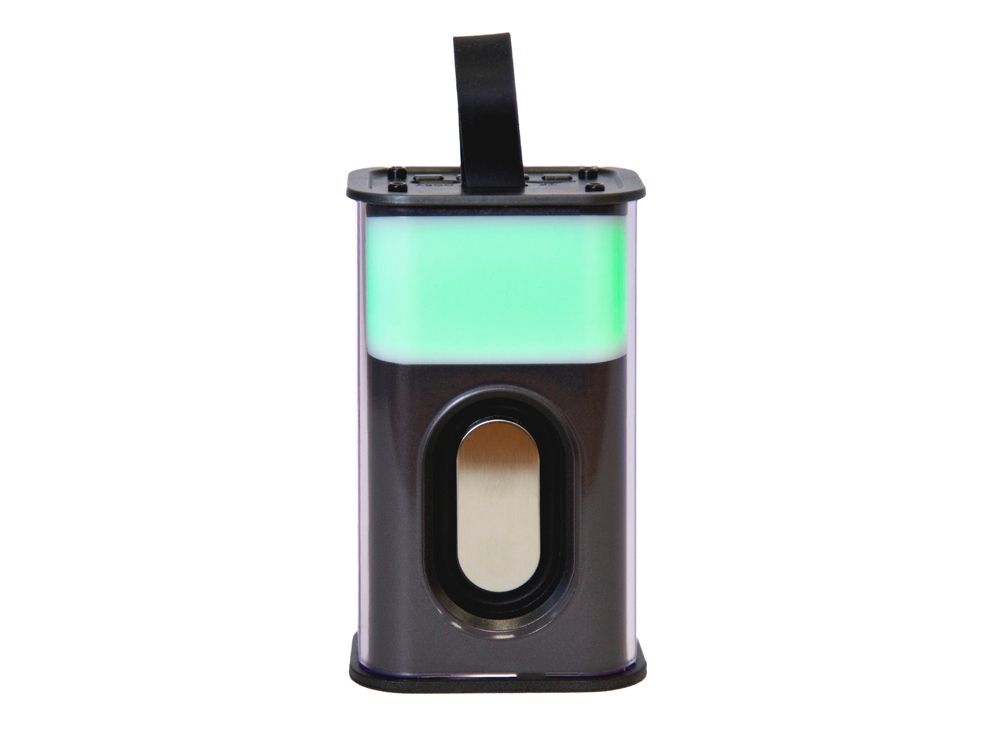 Колонка с RGB подсветкой "Sona", черный