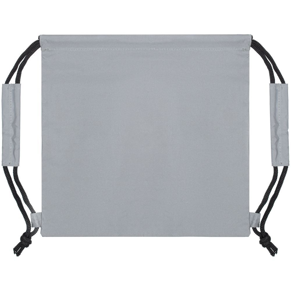 Детский рюкзак-мешок Manifest из светоотражающей ткани, серый