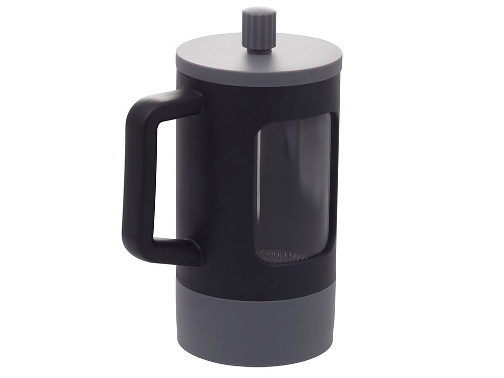 Френч-пресс "Double Tone", черный-серый