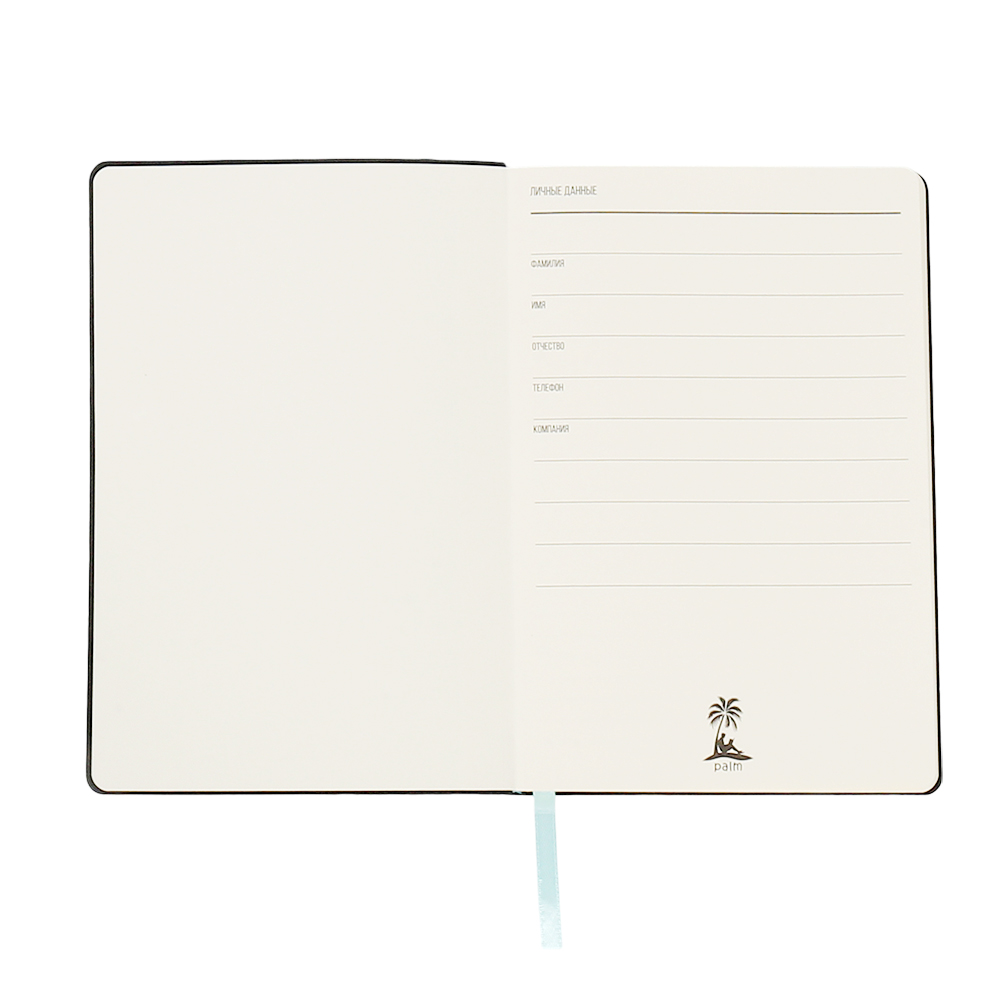 Ежедневник A5 недатированный Simflex, бирюзовый