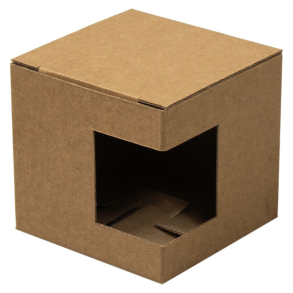 Коробка для кружки с окном крафтовая Casa Grande Sunflower