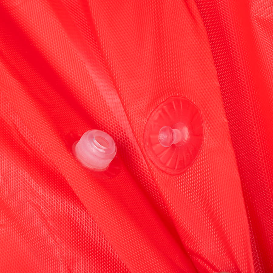 Дождевик "AntiRain"; красный; универсальный размер (в сложенном виде 24х17,5 см.); ПВХ Дождевик "AntiRain"; красный; универсальный размер (в сложенном виде 24х17,5 см.); ПВХ