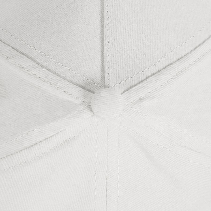 Бейсболка "Premium S", 5 клиньев, металлическая застежка; белый; 100% хлопок;плотность 350 г/м2