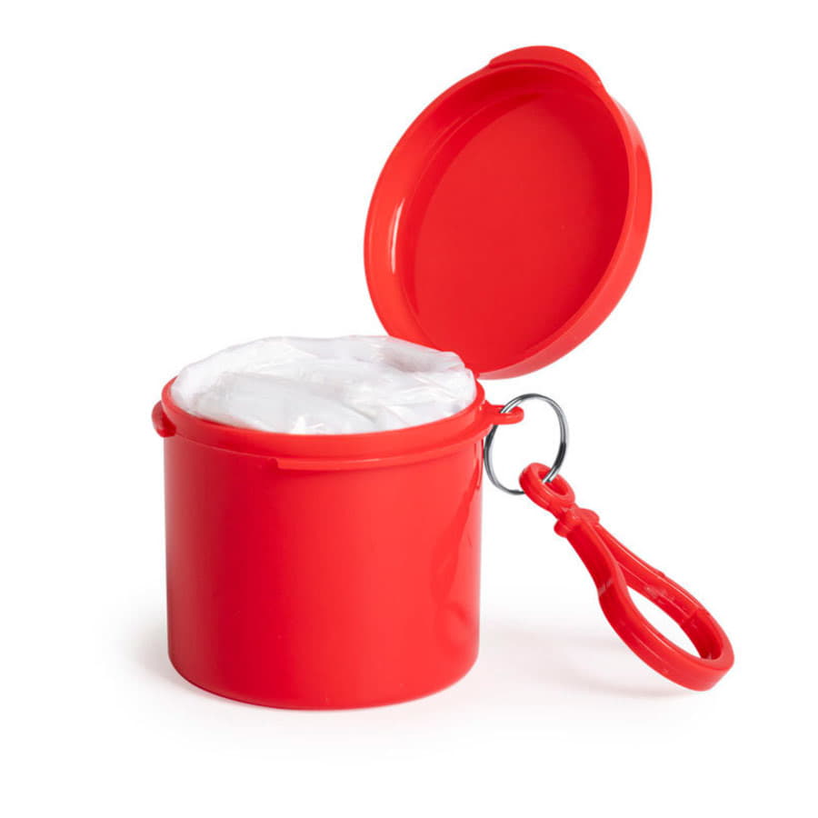 Дождевик BIRTOX белого цвета в белом футляре с карабином, 127 х 102 см. материал LDPE Дождевик BIRTOX белого цвета в белом футляре с карабином, 127 х 102 см. материал LDPE