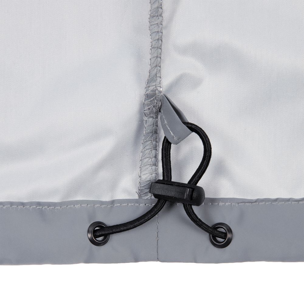 Ветровка Manifest 2.0 из светоотражающей ткани, серая, размер XS/S