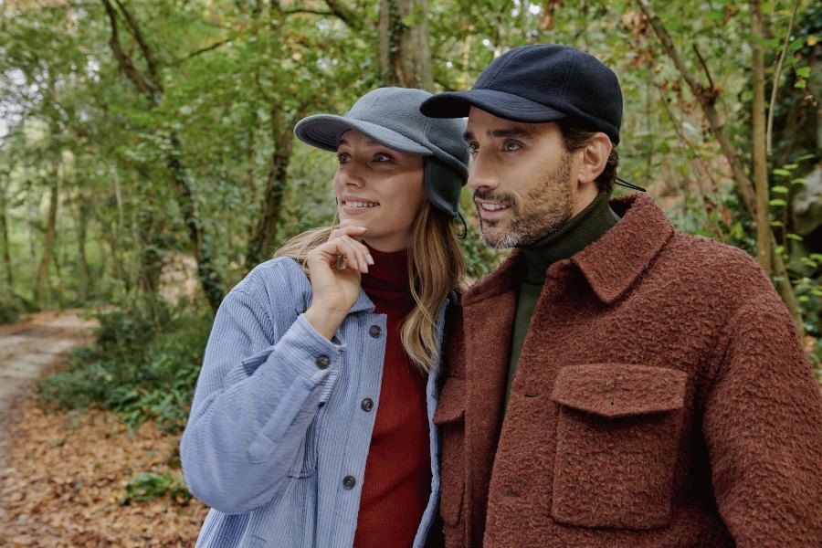 Бейсболка "SNOW FLAP STOPPER-S", тёмно-серый, 100% переработанный полиэстер, 230 г/м2