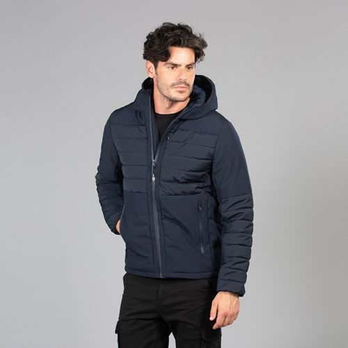 Куртка мужская "CANADA", тёмно-синий, S, 94% полиэстер, 6% эластан, 240г/м2, наполнитель: 100% полиэстер, 365 г/м2