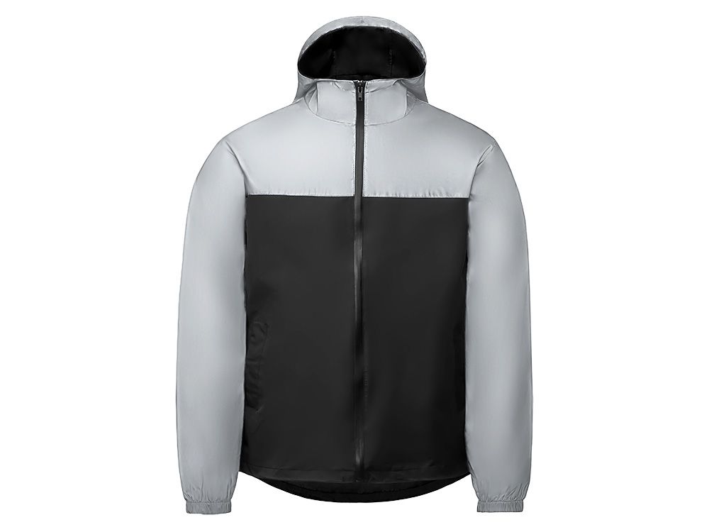 Ветровка светоотражающая «Рефлектор гибрид», светоотражающий/черный