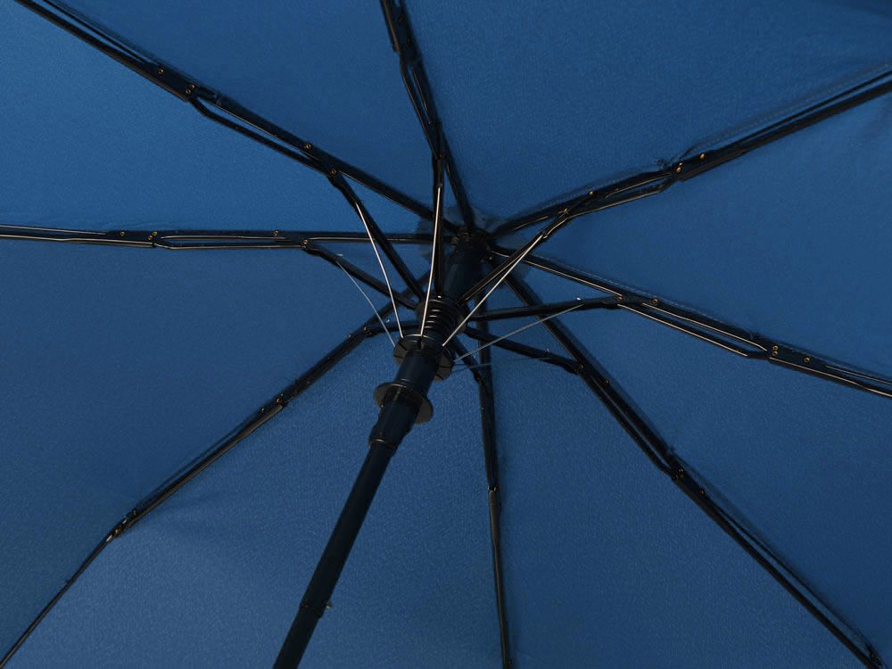 Складной зонт полуавтоматический, синий