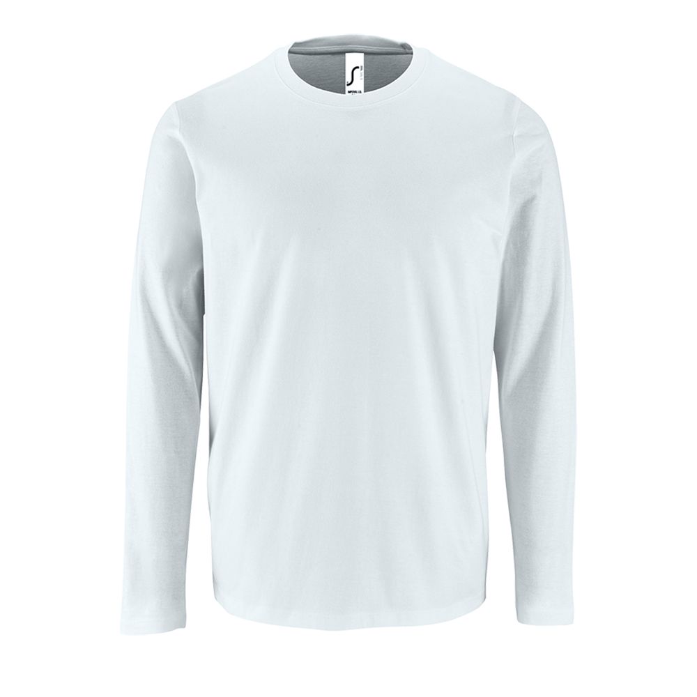 Футболка с длинным рукавом Imperial LSL Men белая, размер S