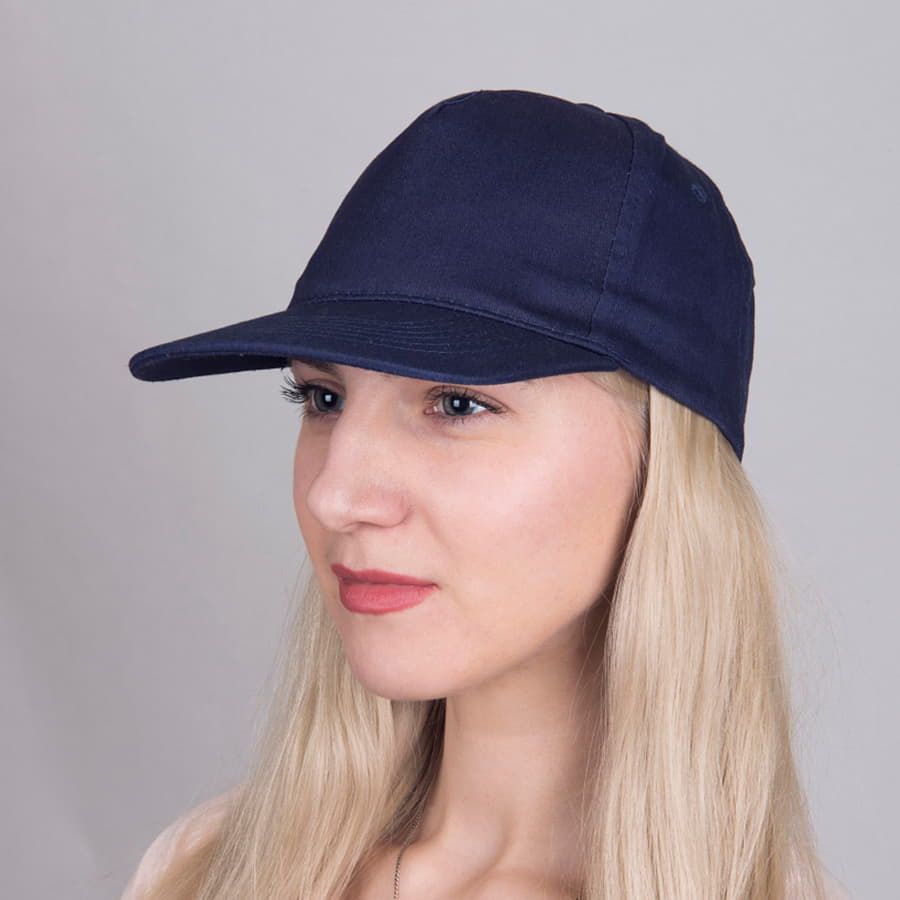 Бейсболка "Standard", 5 клиньев, металлическая застежка; желтый; 100% хлопок; плотность 180 г/м2