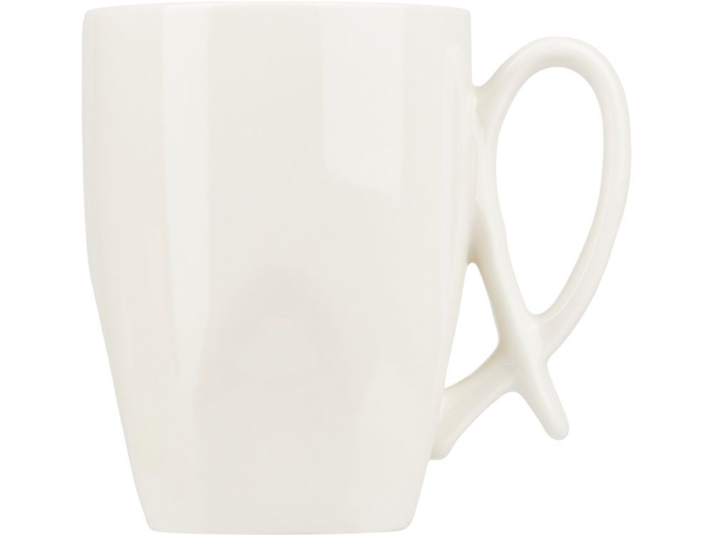 Чайная пара с бамбуковым блюдцем "Deny", белый