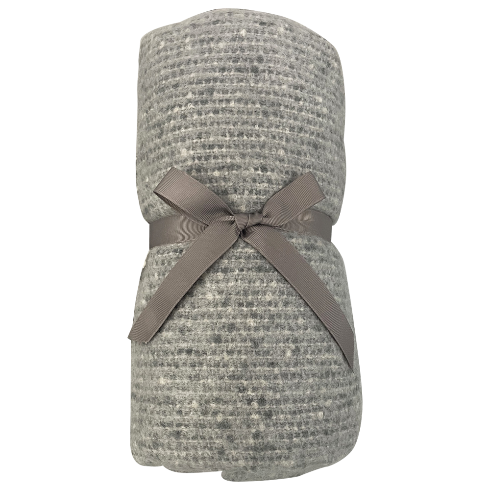 Плед акриловый Super Soft Care размер 120*160 см, темно- серый