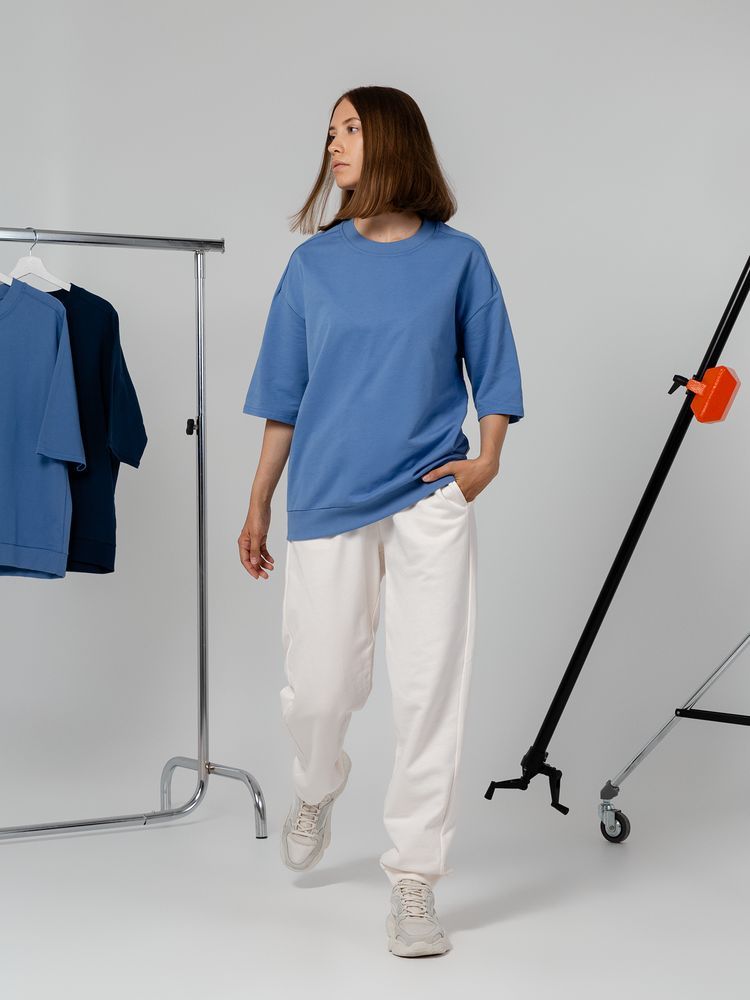 Футболка унисекс Neofit, темно-синяя, размер XL/ XXL