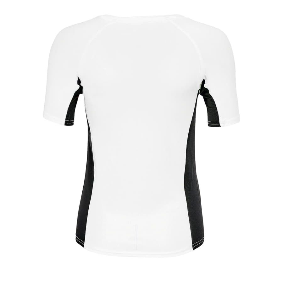 Футболка для бега "Sydney women", белый_XS, 92% полиэстер, 8% эластан, 180 г/м2