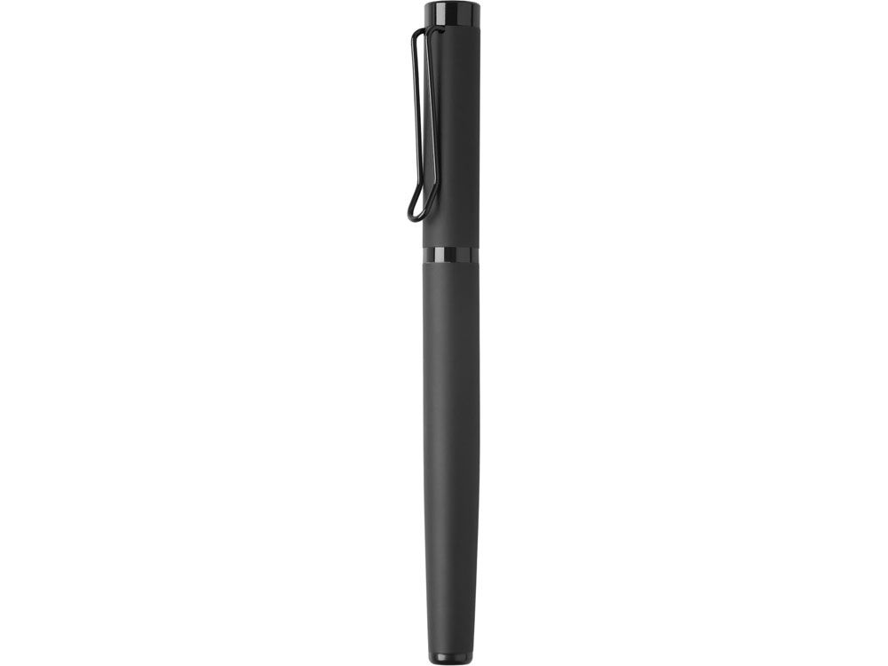 Подарочный набор из 2-х ручек "Black Lama" soft-touch, черный