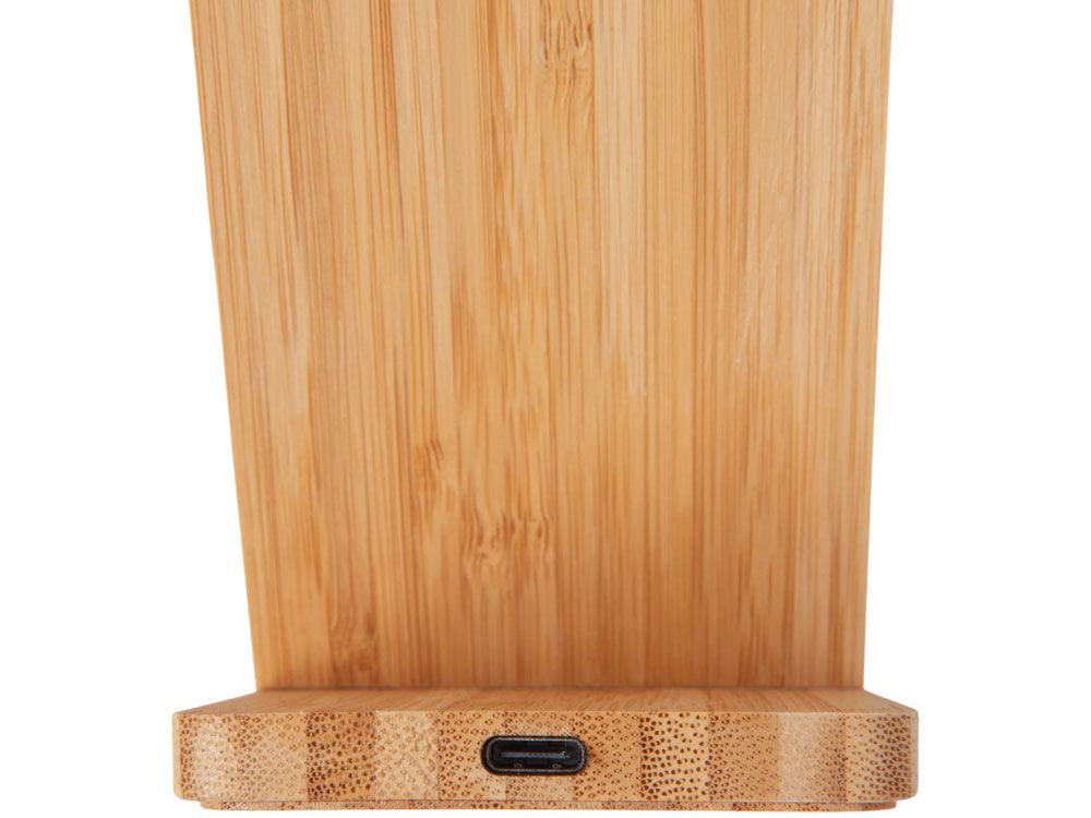 Беспроводное зарядное устройство 2-в-1 с подсветкой лого «Reedia S4», 15 Вт