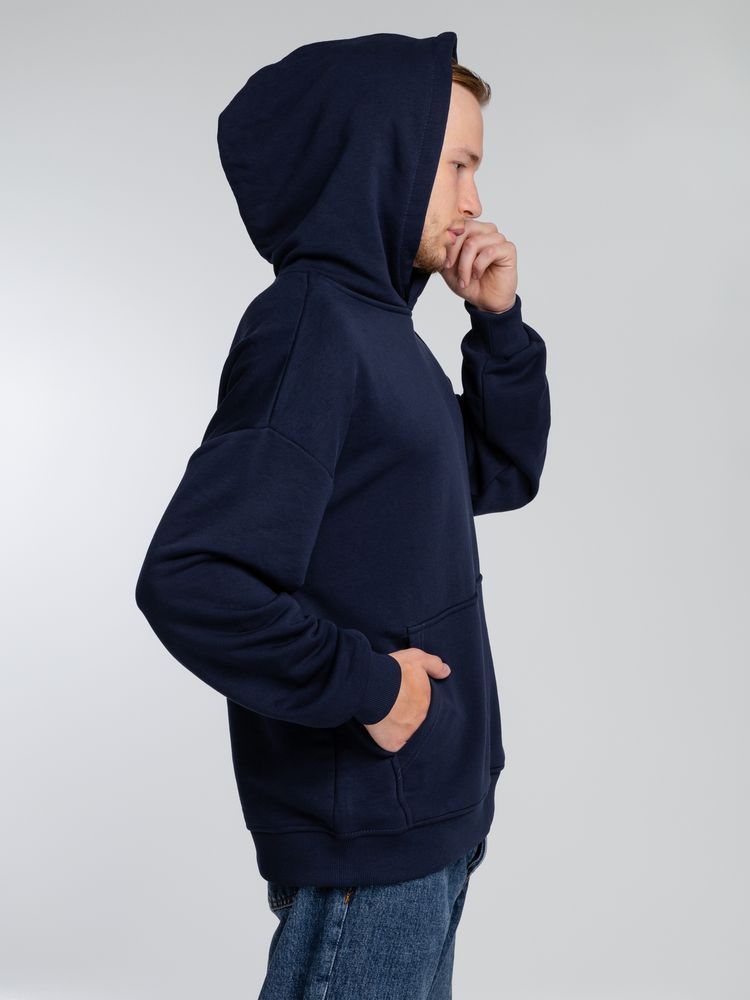 Худи оверсайз Kulonga Comfort, темно-синее, размер M/L